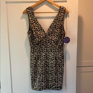 Windsor Leopard Print Mini Dress